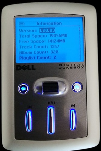 Dell digital jukebox 20gb mp3 - dell,